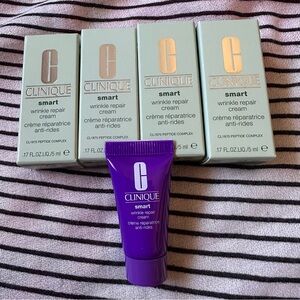 Clinique Smart Wrinkle Repair Cream - lot of 4 x 5mL